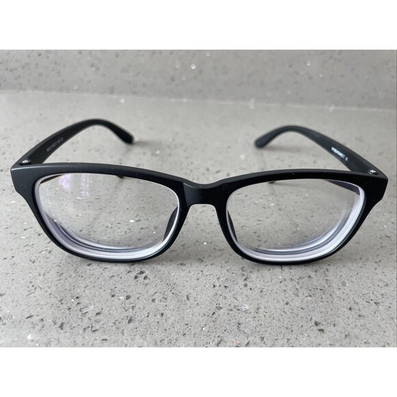 Eyebuydirect Milo 54-17-147 C1 Matte Black Plastic Eyeglasses FRAMES ONLY square - Picture 1 of 3